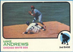 1973 Topps Baseball Cards      042      Mike Andrews